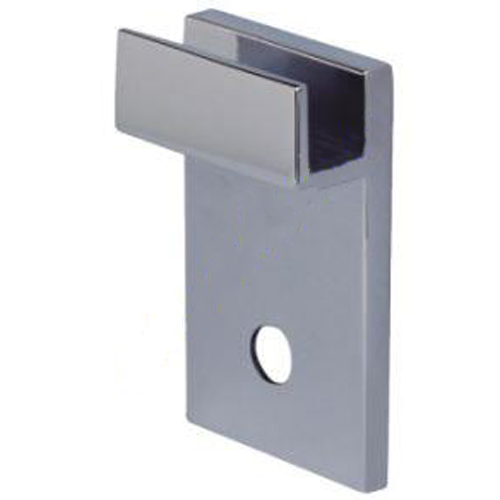 Boston Dwarf Wall to Glass 180 Degree Clip White