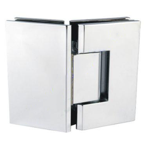 Boston 135 Degree 6-8mm Glass to Glass Hinge Polished Chrome