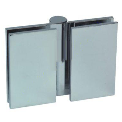 Boston Glass to Glass 180 Degree Right Hand Bifold Hinge Satin Nickel