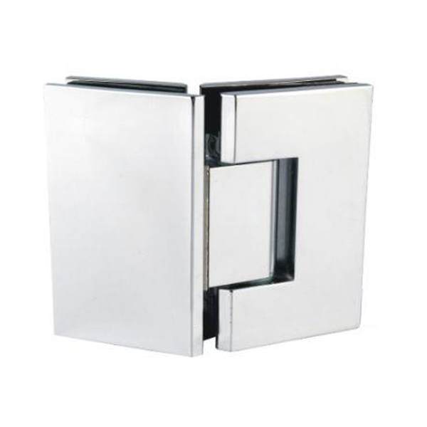 Stealth Glass to Glass 135 Degree Hinge White