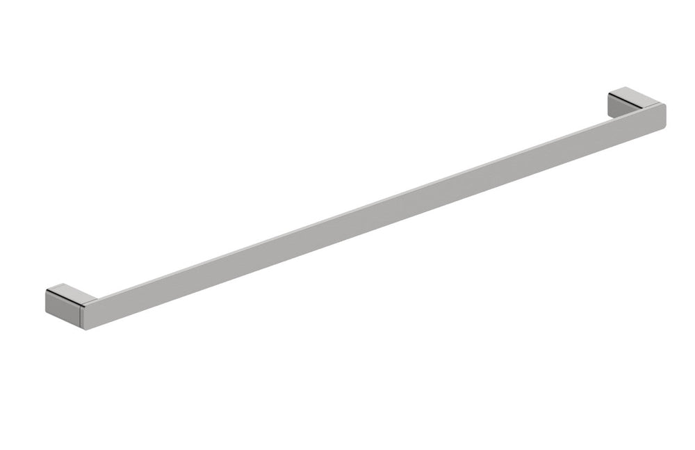 Boston Towel Rail Single 800mm Satin Nickel