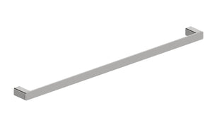 Boston Towel Rail Single 800mm Satin Nickel