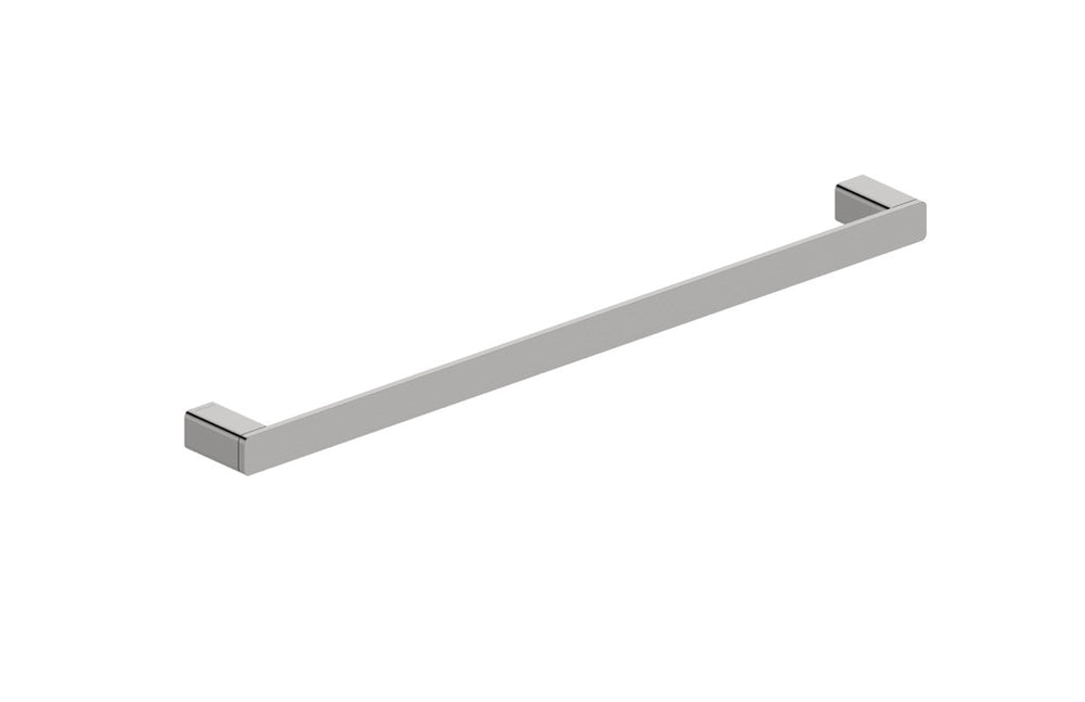 Boston Towel Rail Single 600mm Satin Nickel