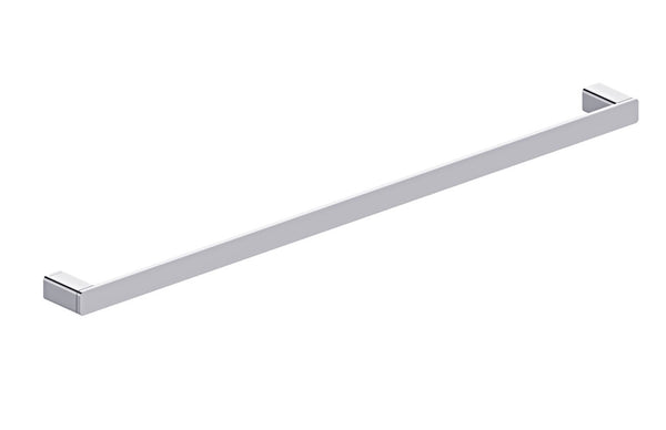 Boston Towel Rail Single 800mm Polished Chrome