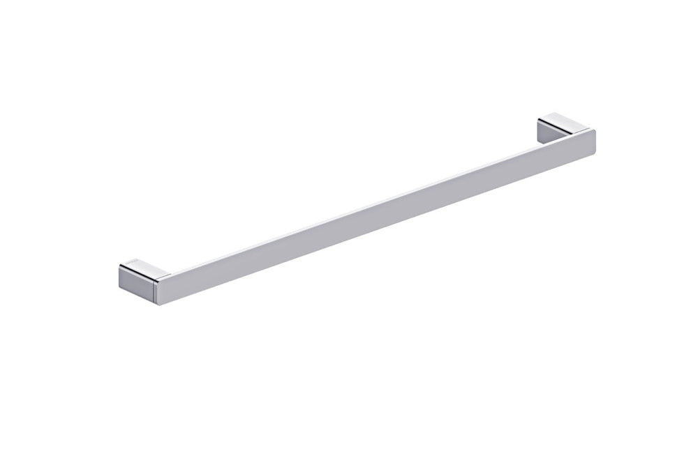 Boston Towel Rail Single  600mm Polished Chrome