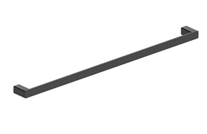 Boston Towel Rail Single 800mm Matte Black