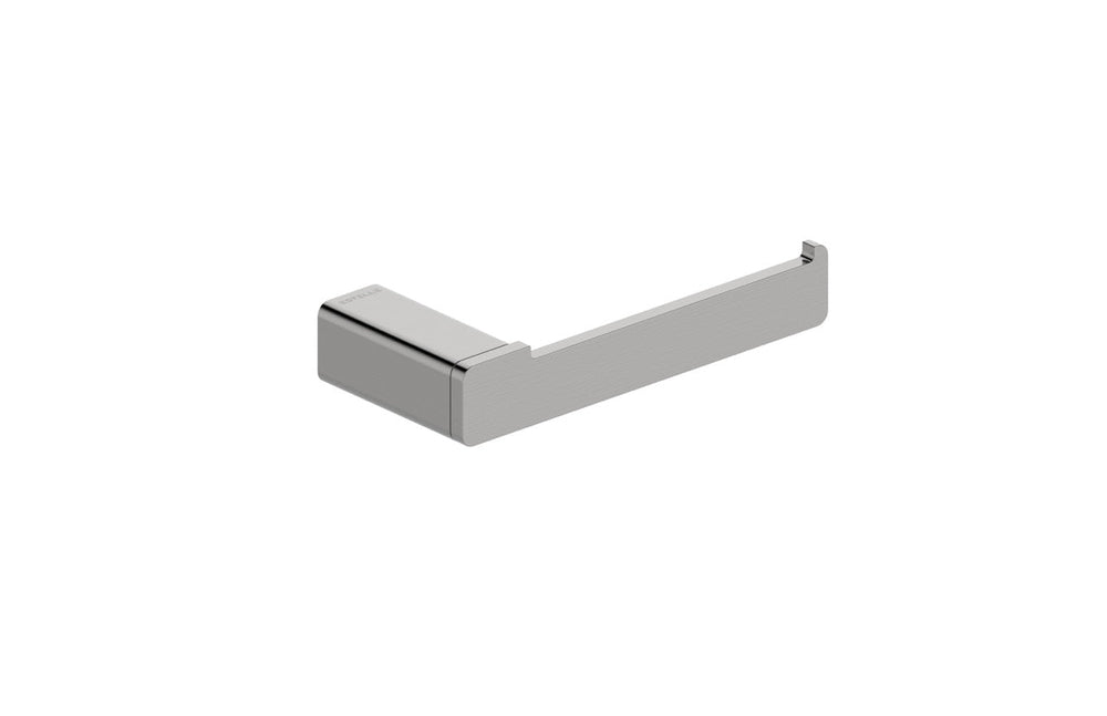 Boston Toilet Roll Holder Satin Nickel