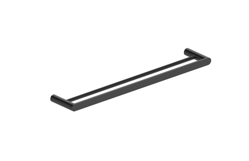Statesman Towel Rail Double 600mm Matte Black