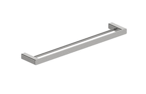 Boston Towel Rail Double 600mm Satin Nickel