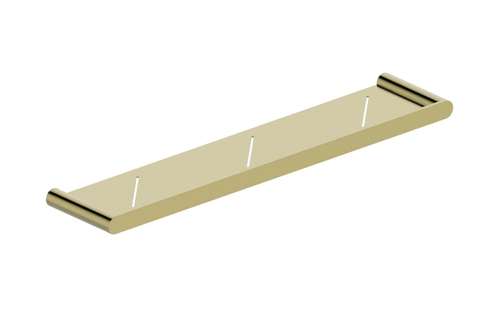 Statesman Shower Shelf  600mm Brushed Brass