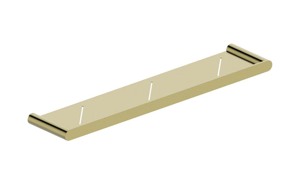 Statesman Shower Shelf  600mm Brushed Brass
