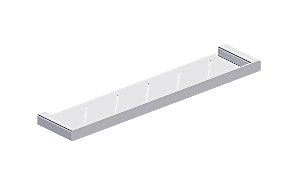 Boston Shower Shelf 600mm Polished Chrome