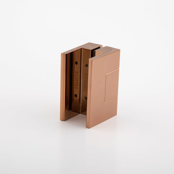 Statesman Shower Door Handle Polished Rose Gold