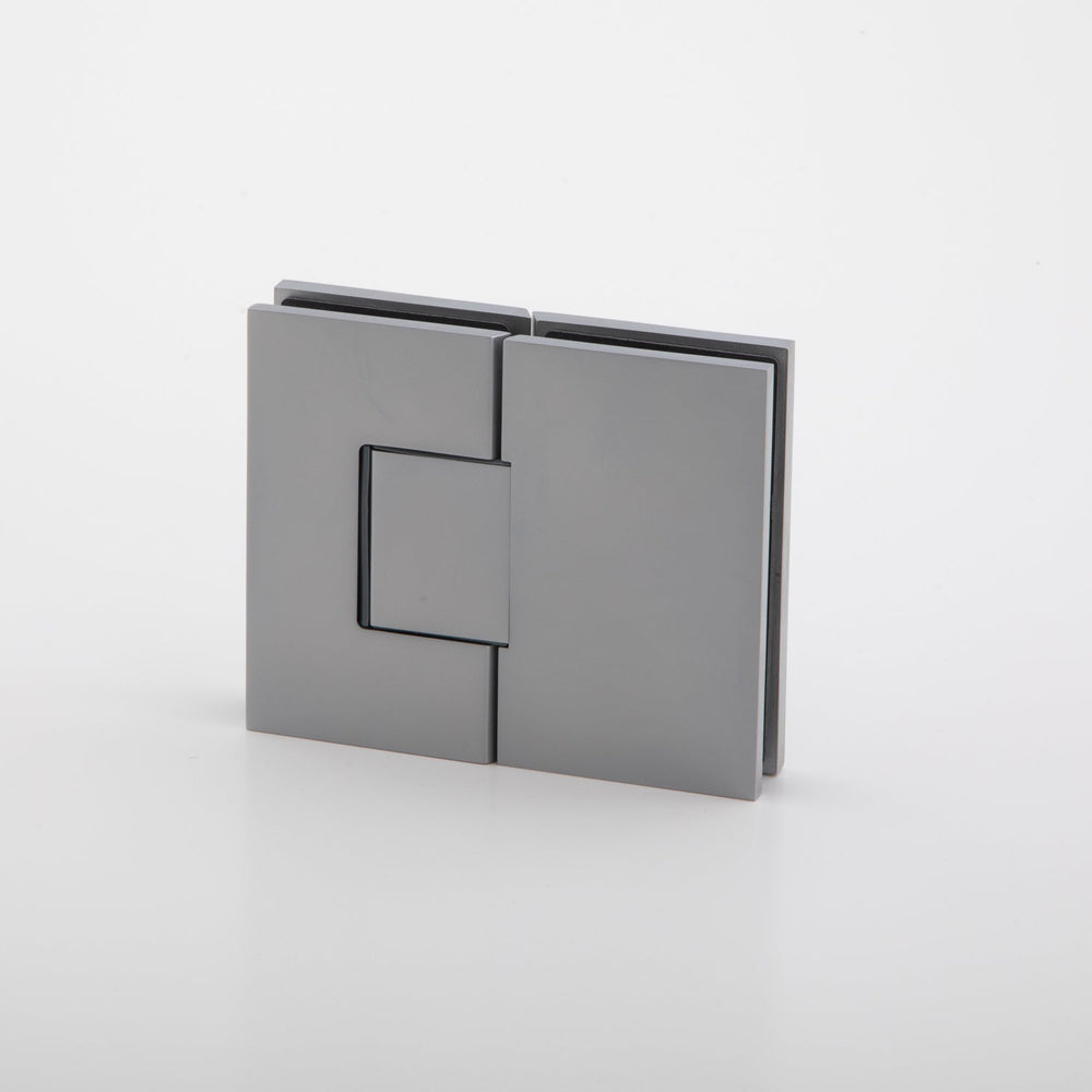 Statesman Glass to Glass 180 Degree Hinge Matte Chrome