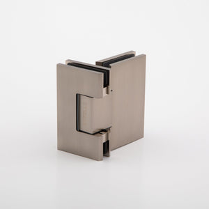 Statesman Glass to Glass Hinge Satin Nickel