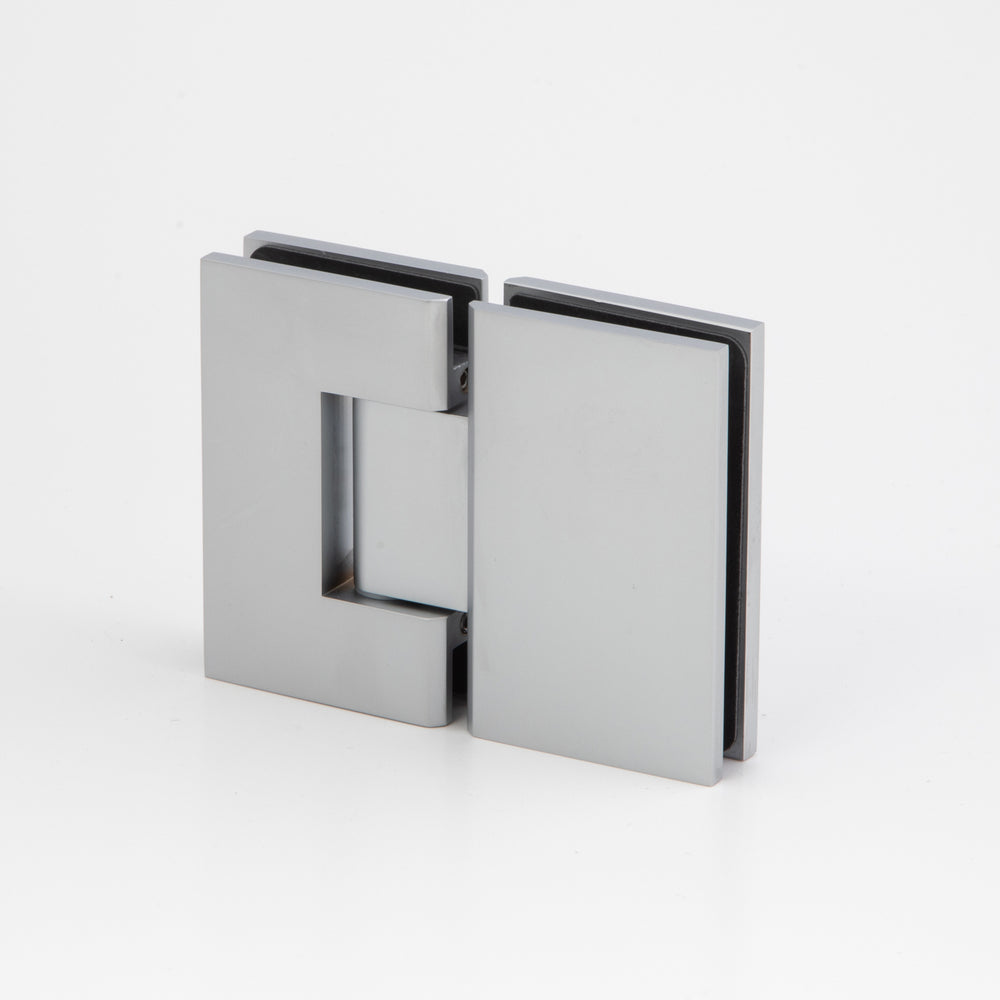 Stealth Glass to Glass 180 Degree Hinge Matte Chrome