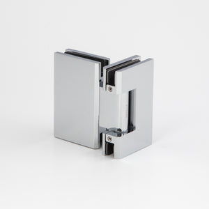 Stealth Glass to Glass Hinge Polished Chrome