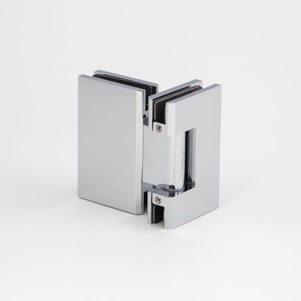 Stealth Glass to Glass Hinge Polished Chrome