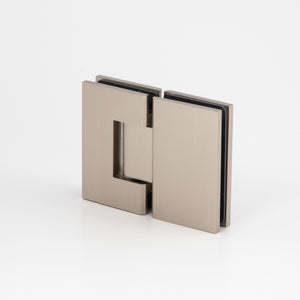 Stealth Glass to Glass Hinge Satin Nickel