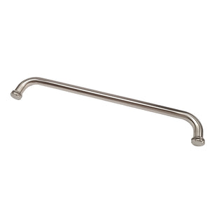Round Towel Rail with KA5 Buttons Satin Gun Metal